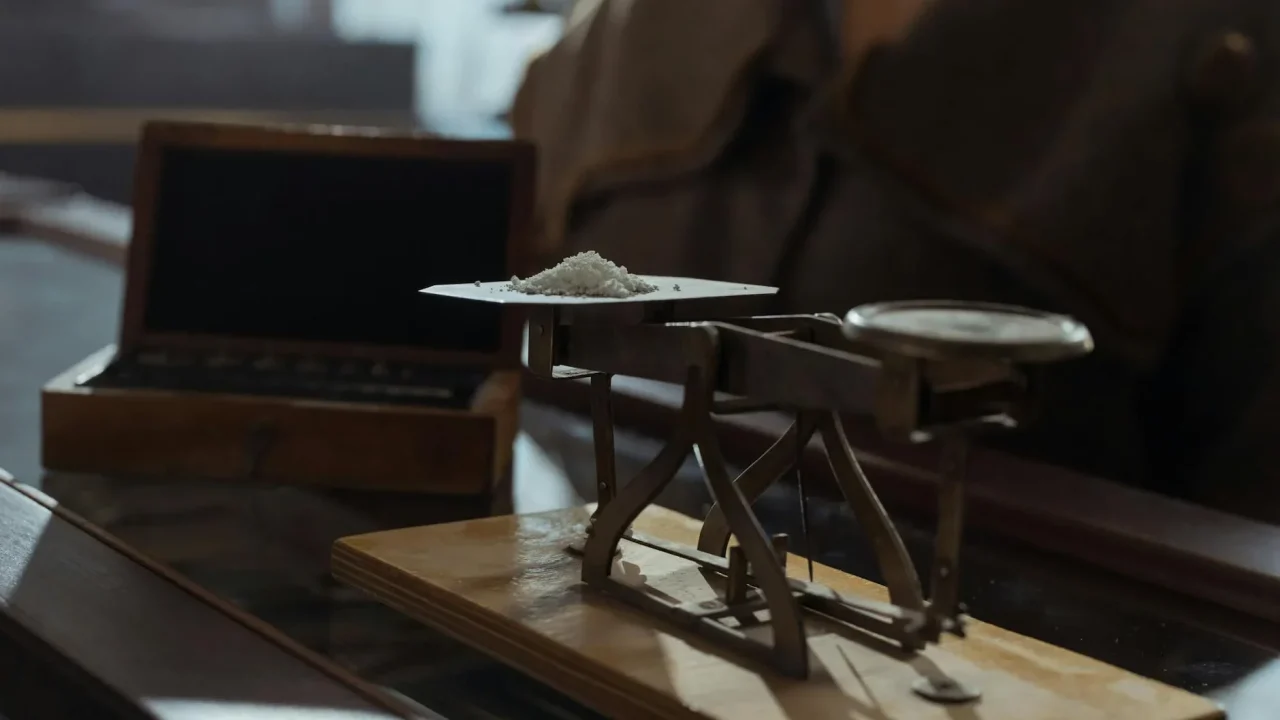 Balance Scale Clock
