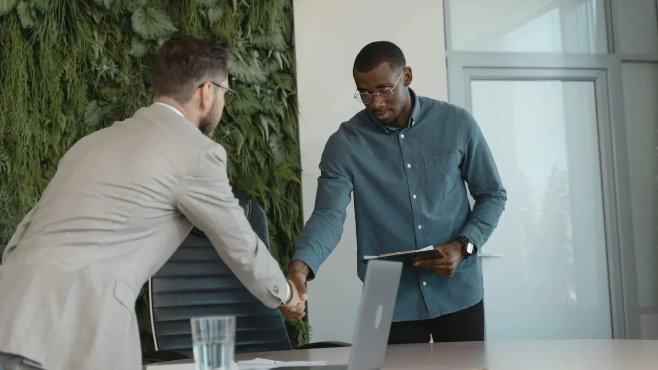 Business Meeting Handshake
