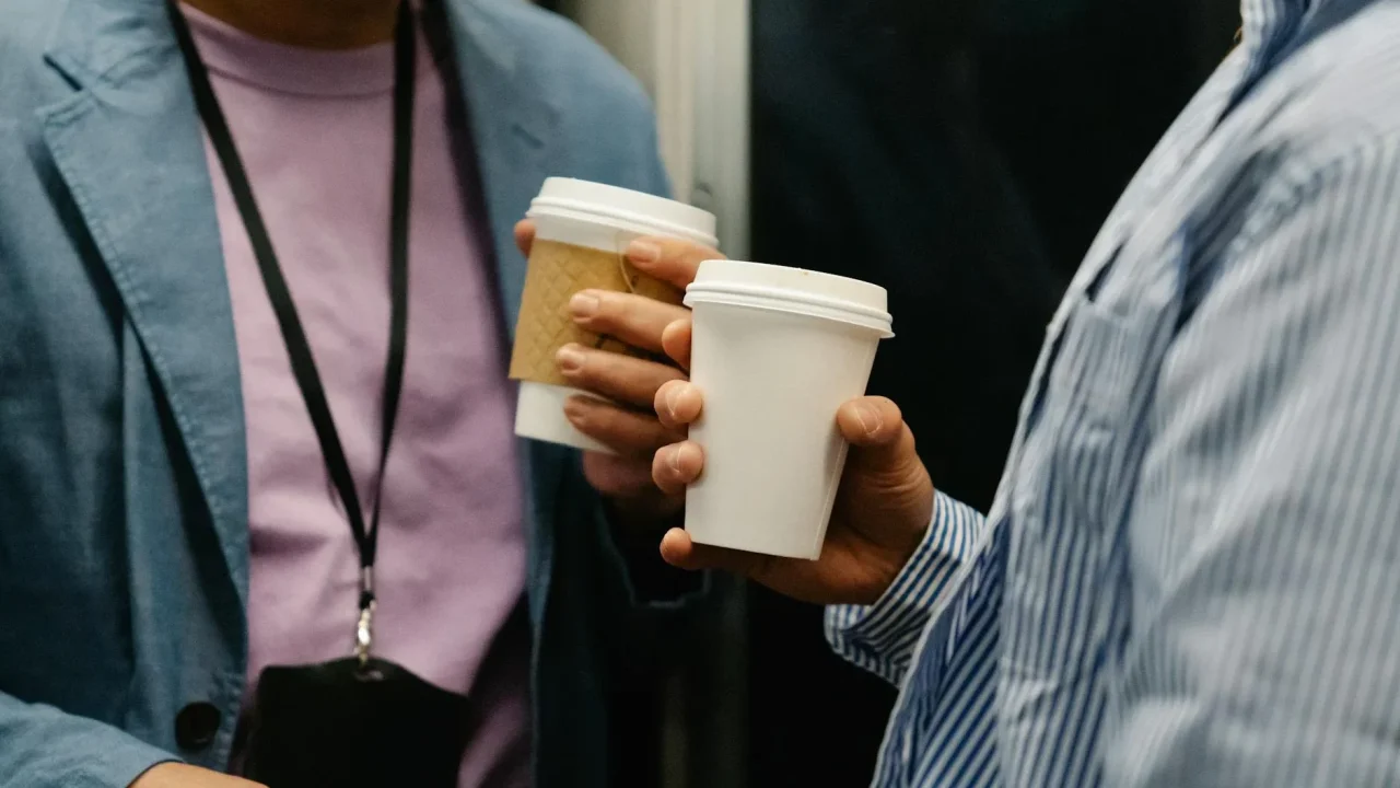 Business Networking Coffee Meeting