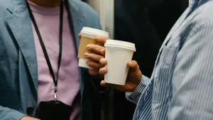 Business Networking Coffee Meeting