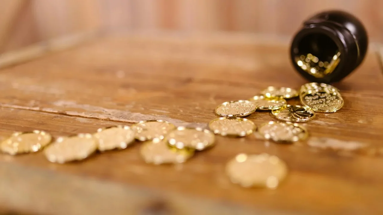 Career Growth Gold Coins