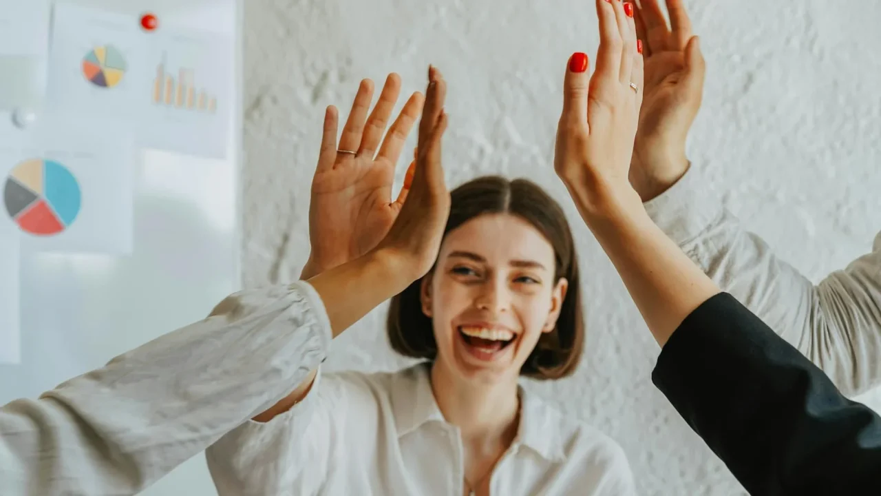 Career Growth Happy Team
