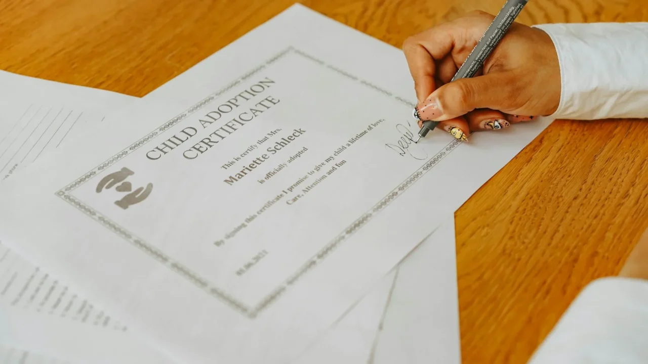 Certificate Document