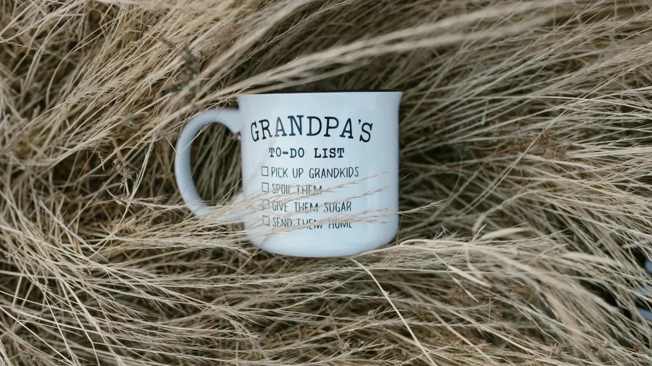 Checklist Coffee Cup
