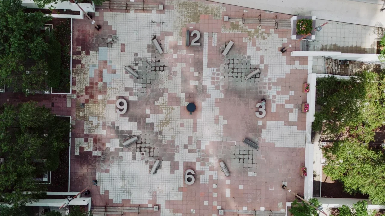City Map Clock