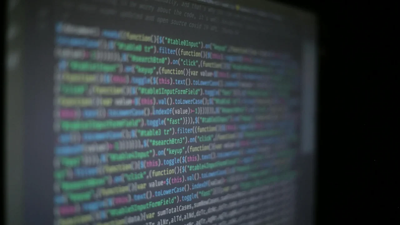 Coding Software Developer Computer Screen