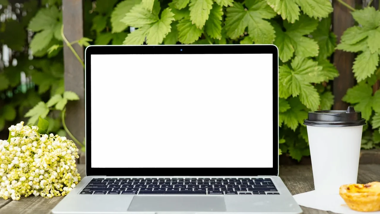 Coffee Cup Laptop