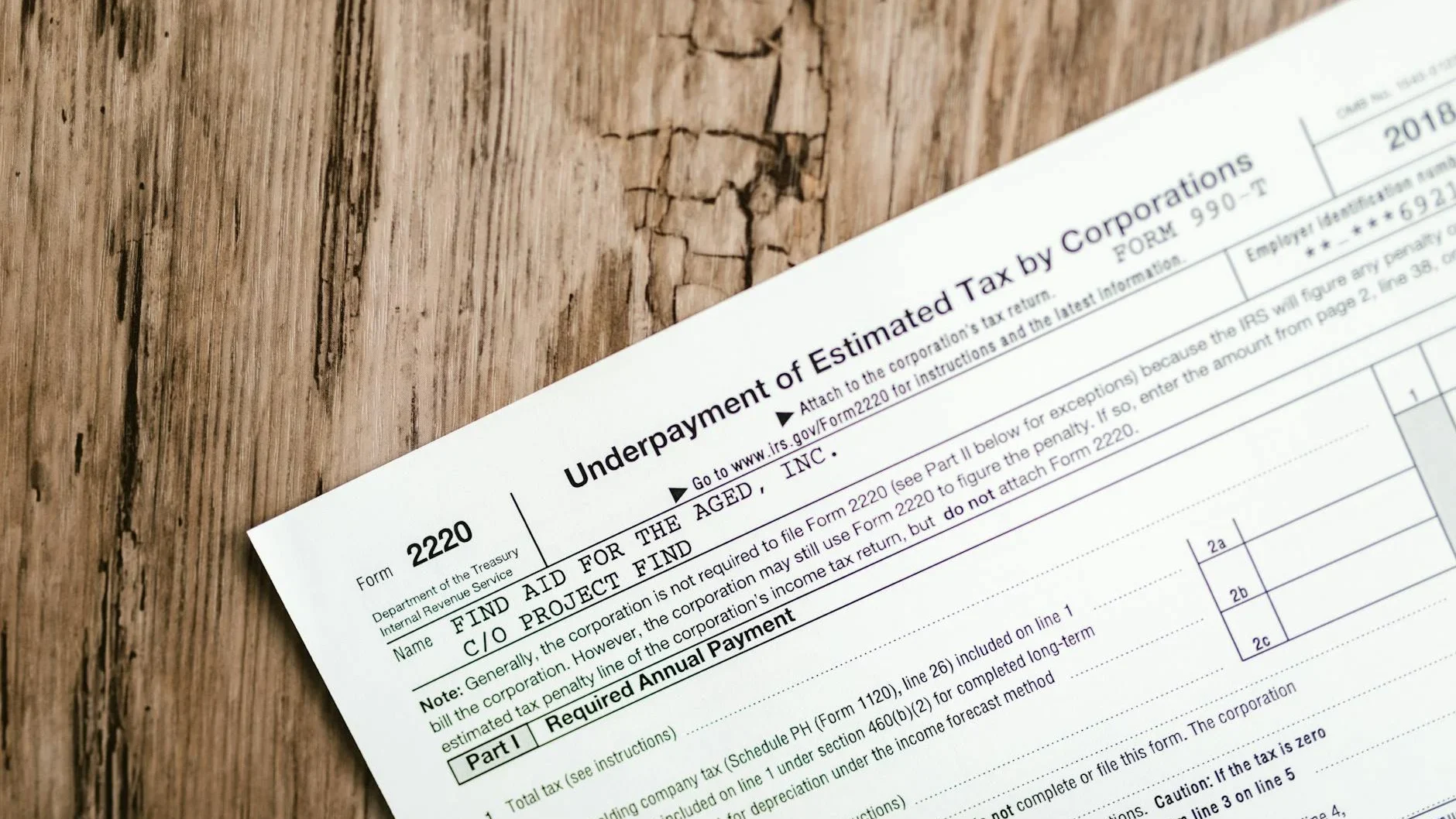 Computer Keyboard Tax Form
