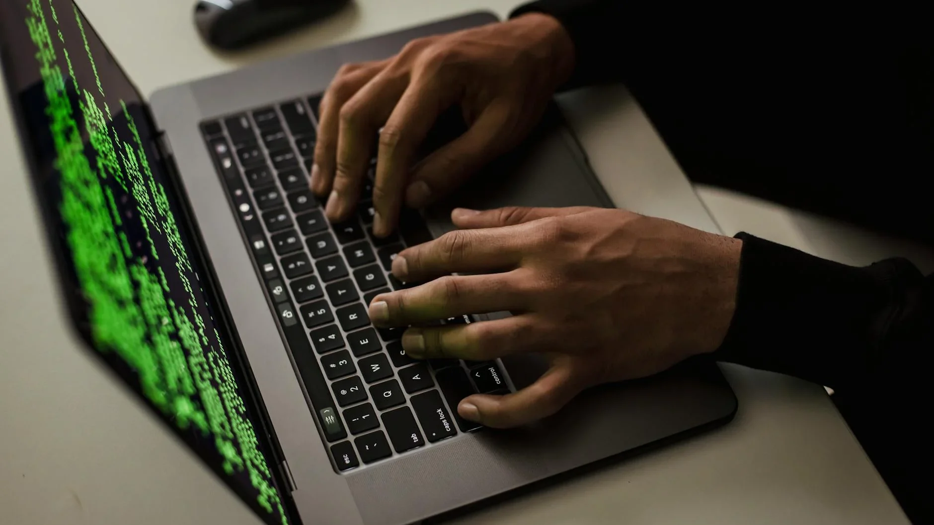 Computer Screen Typing