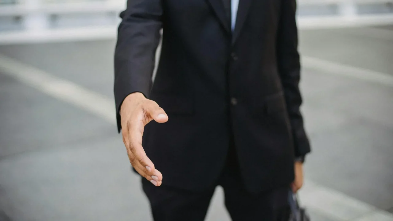 Formal Greeting Handshake