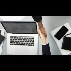 Handshake Laptop