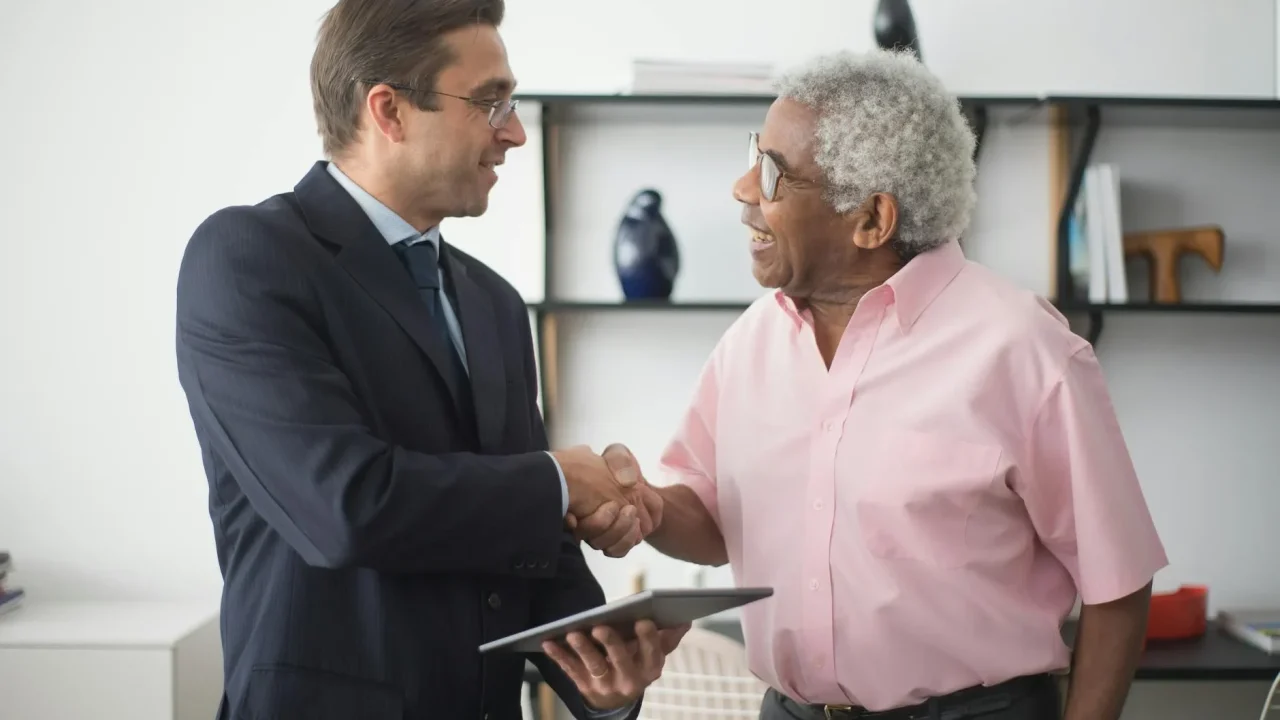 Handshake Professional Clothing Office