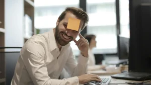 Happy Employee Workspace