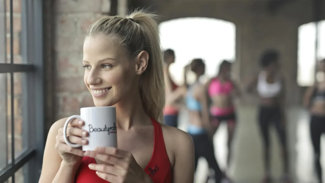 Healthy Lifestyle Coffee Cup