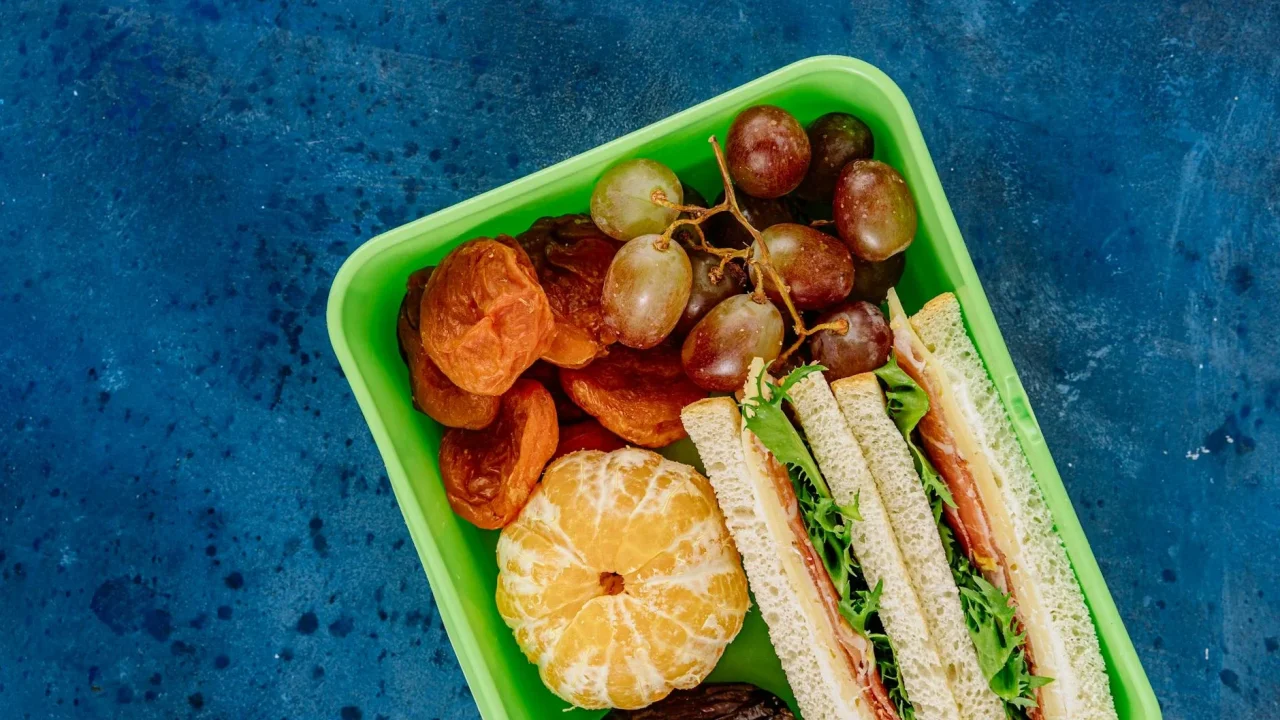 Healthy Meal School Cafeteria Food Service