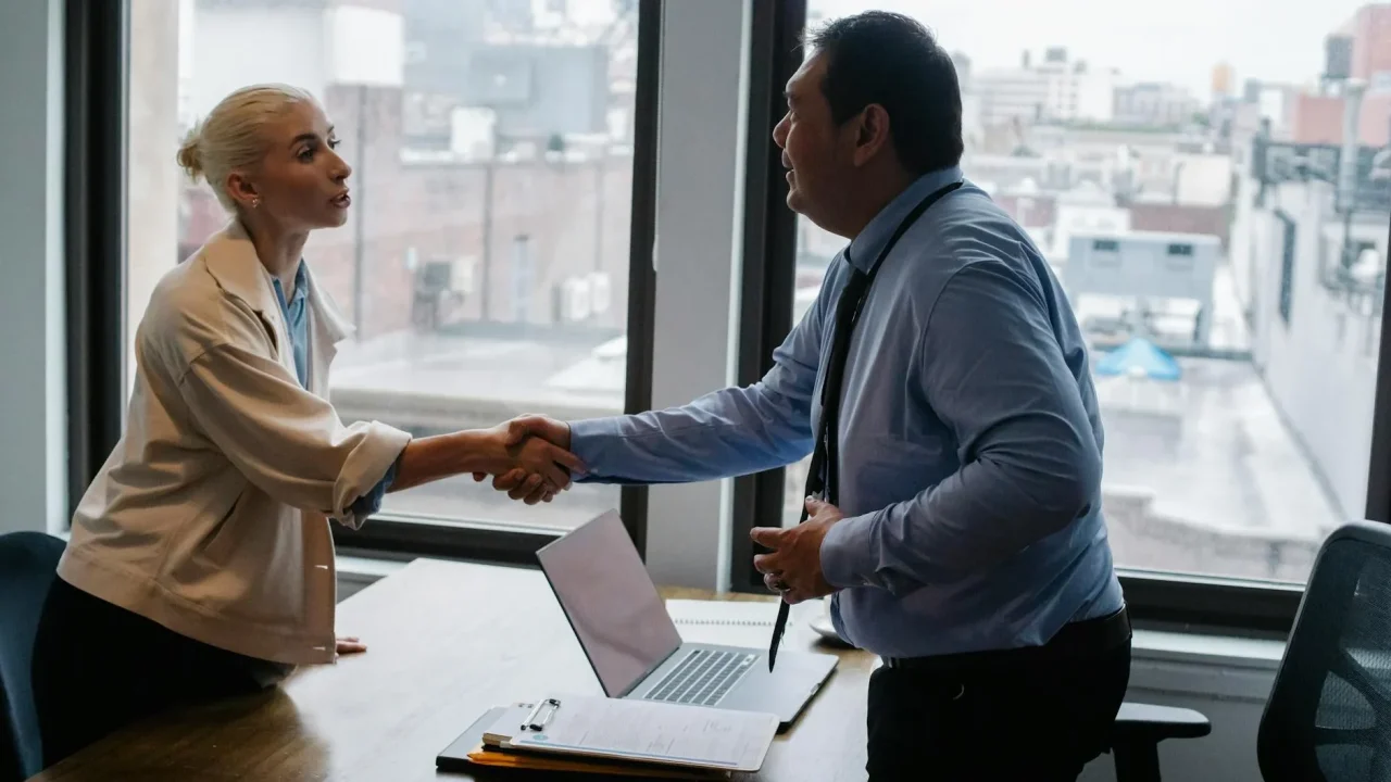 Interview Professional Handshake