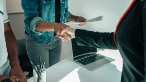 Job Interview Professional Handshake