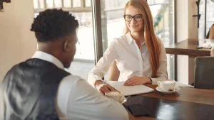 Job Interview Smiling People