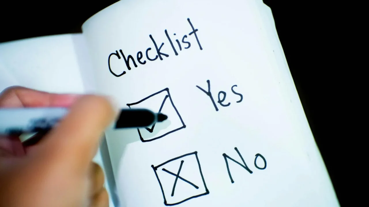 Job Requirements Checklist