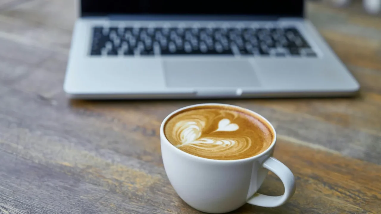 Laptop Coffee Cup