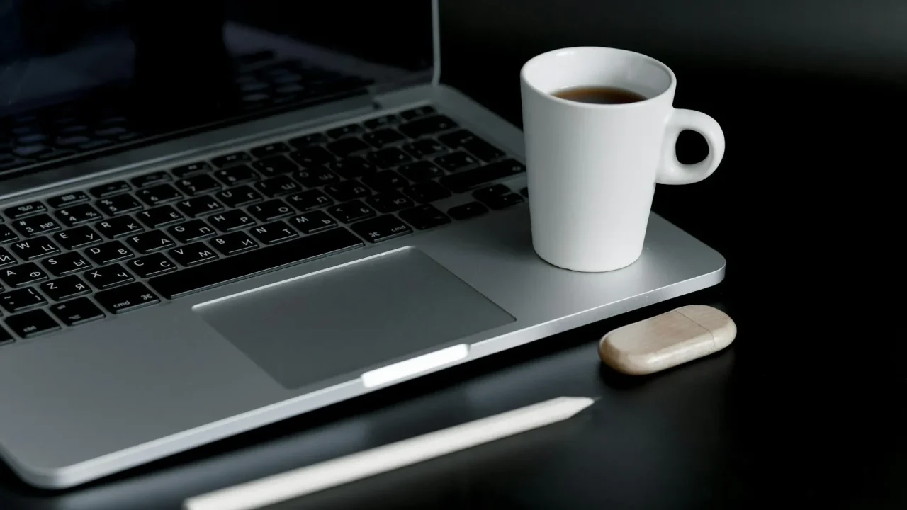 Laptop Coffee Cup