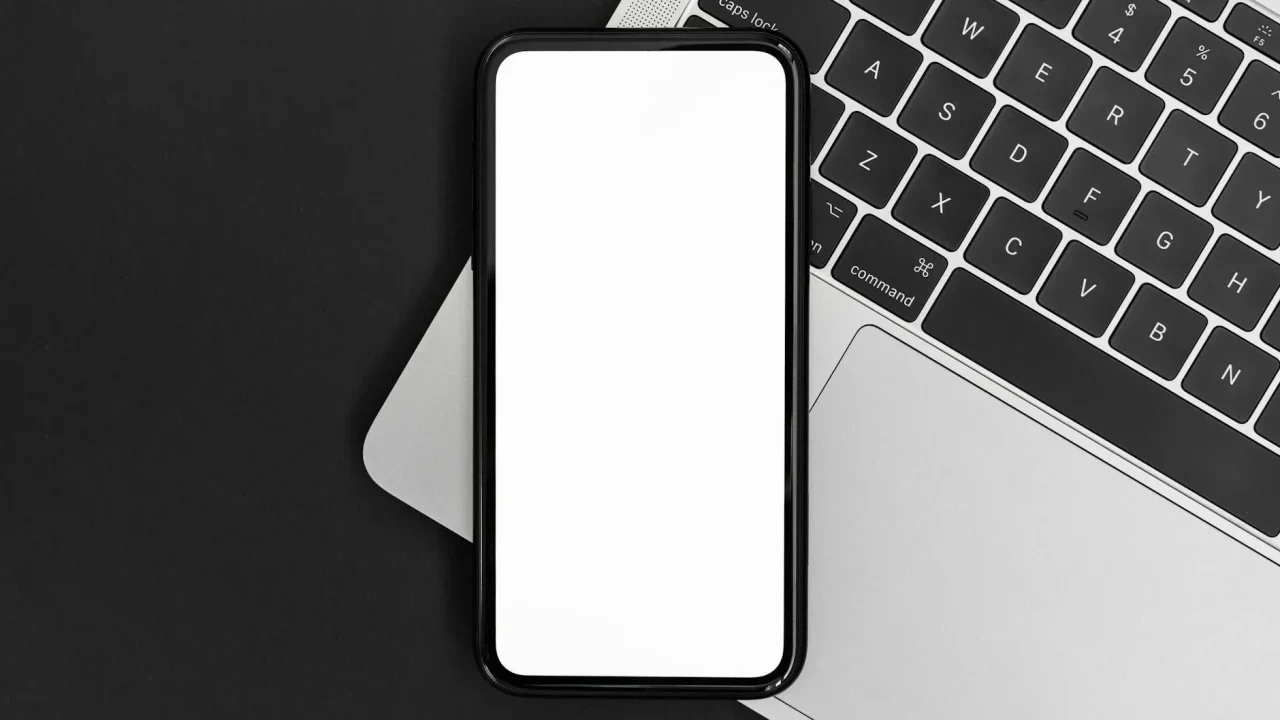 Laptop Keyboard Smartphone Screen