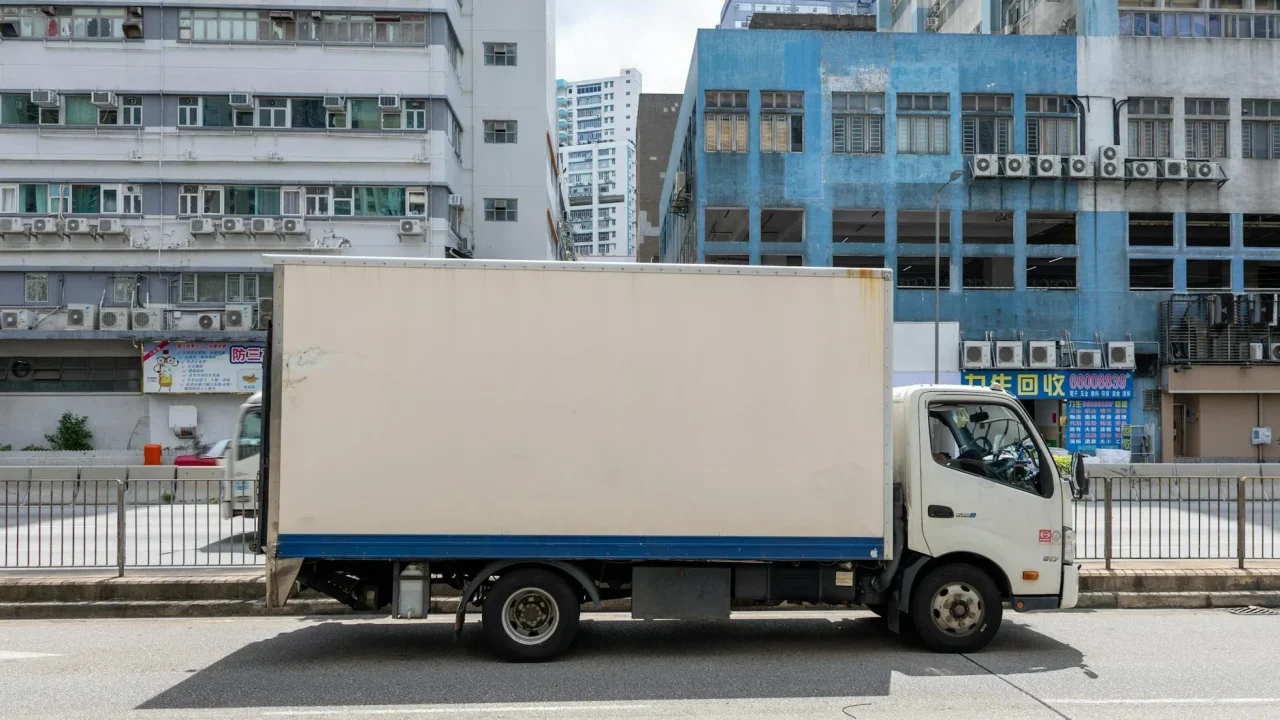 Logistics Delivery Truck
