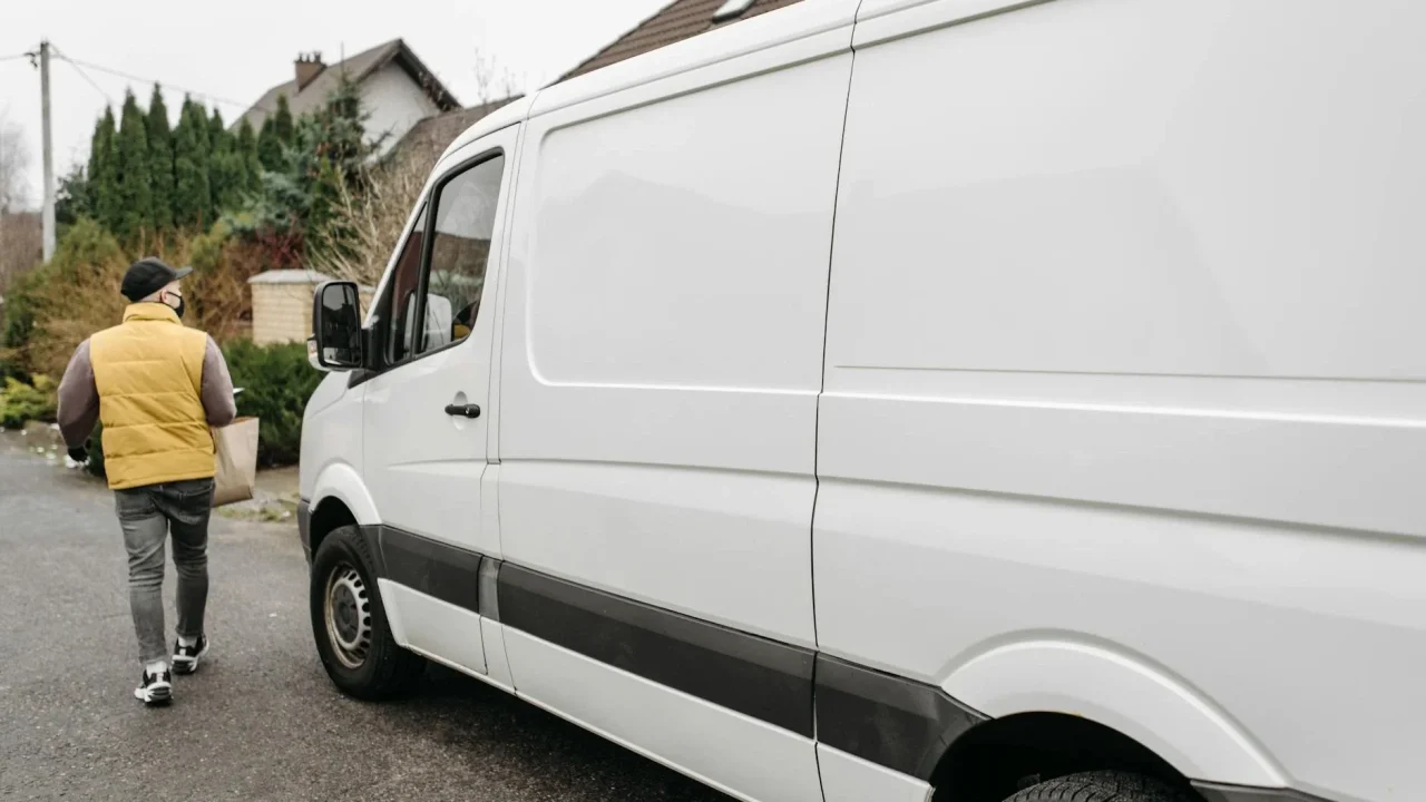 Logistics Office Delivery Van