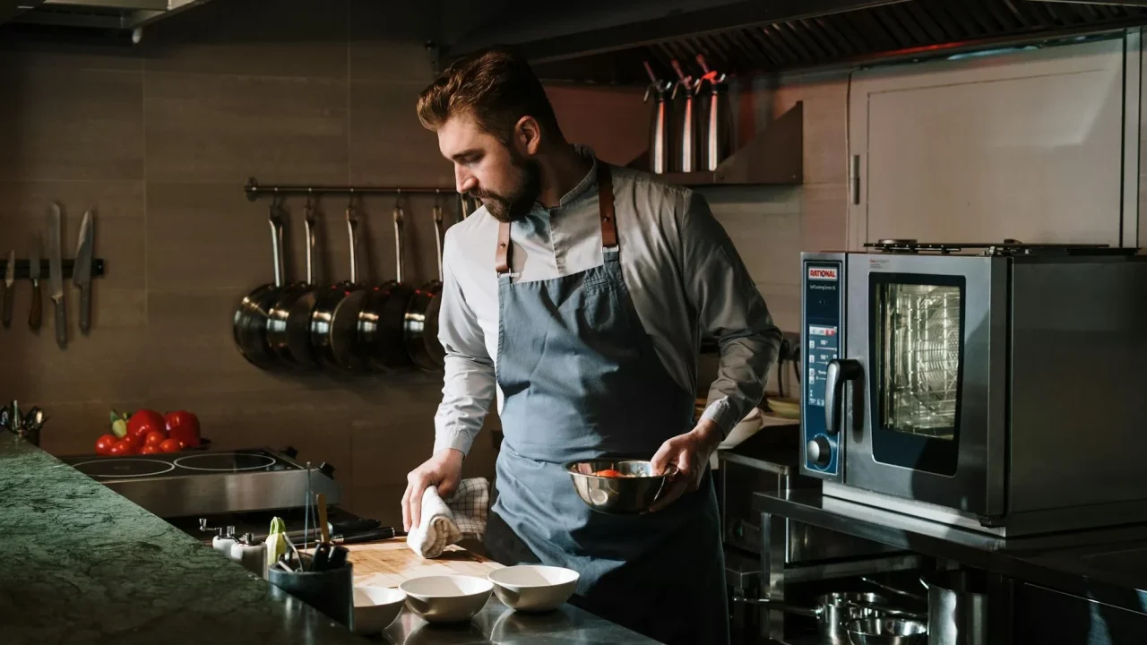 Luxury Hotel Kitchen Professional Chef