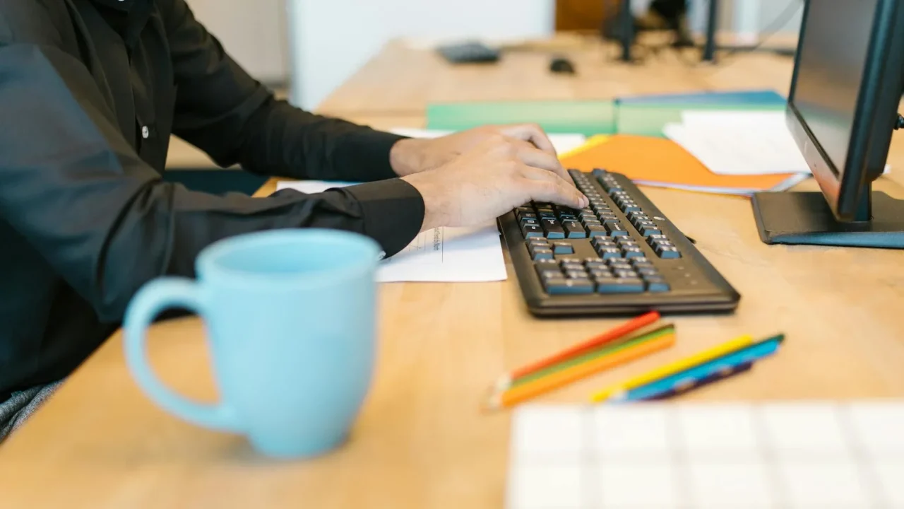 Office Desk Professional Person