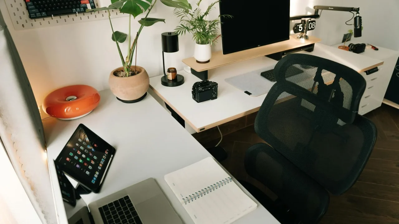 Office Desk Stretching