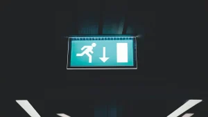 Office Exit Goodbye