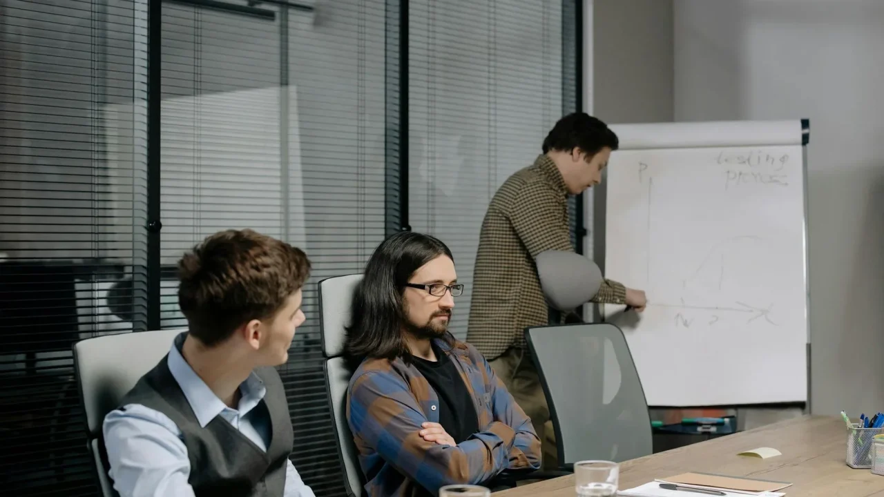 Office Meeting Professional People