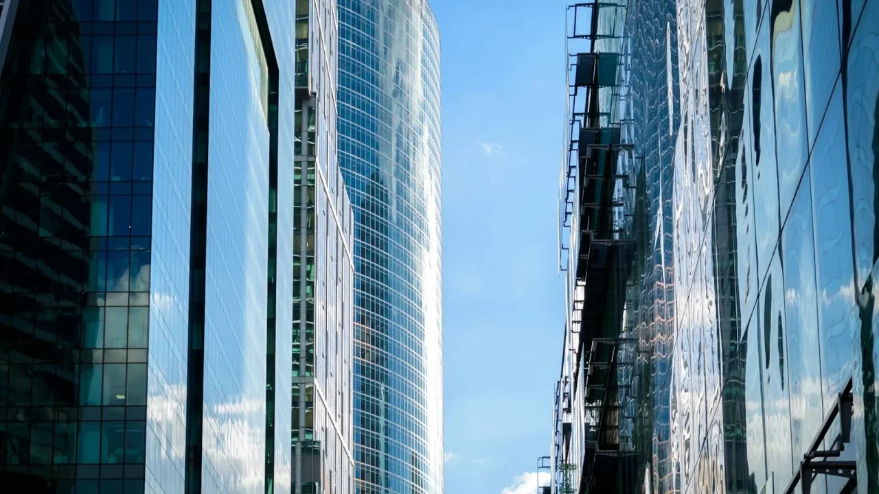 Office Skyscraper Business District