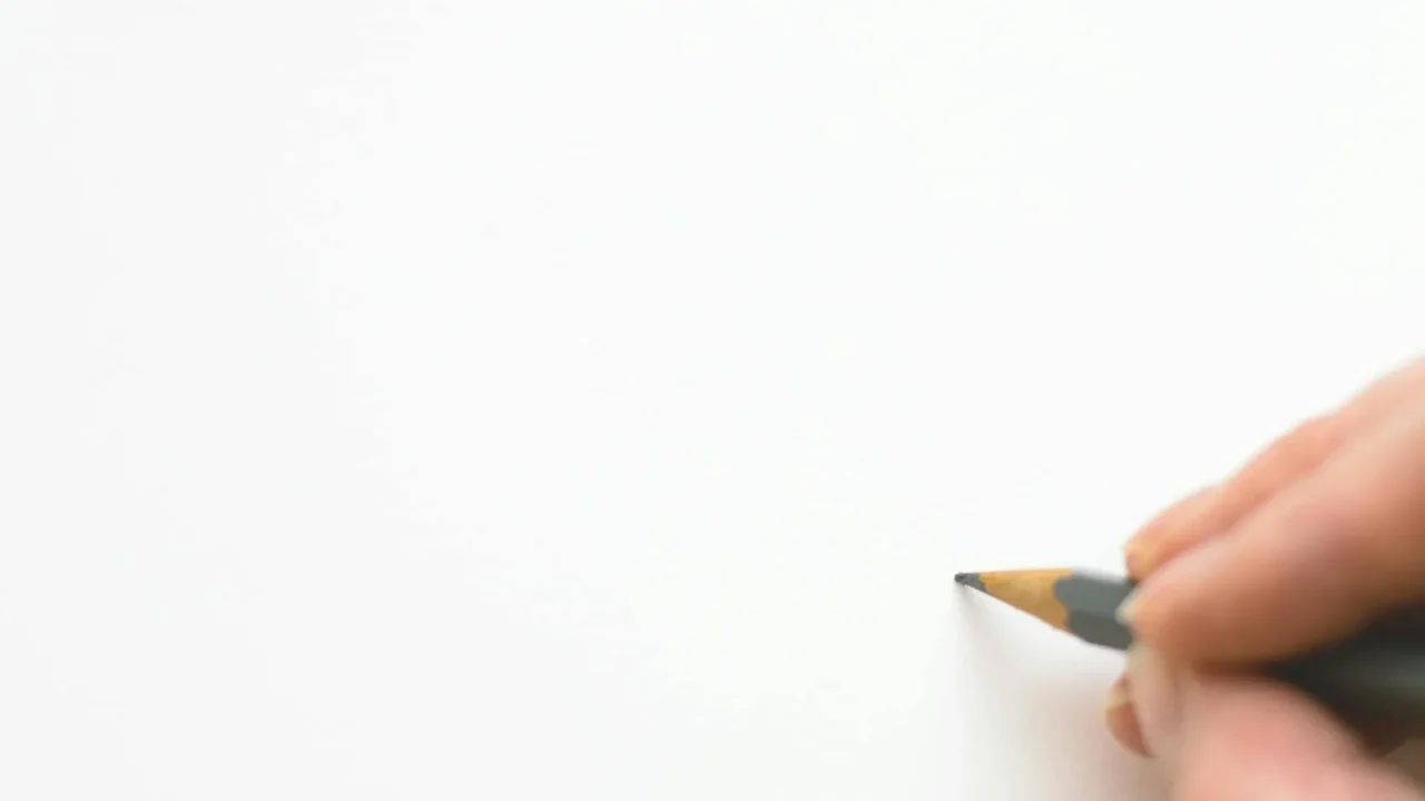 Pencil Writing Paper Document