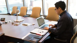 Productive Employee Working Brain