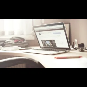 Professional Portfolio Resume Computer Desk