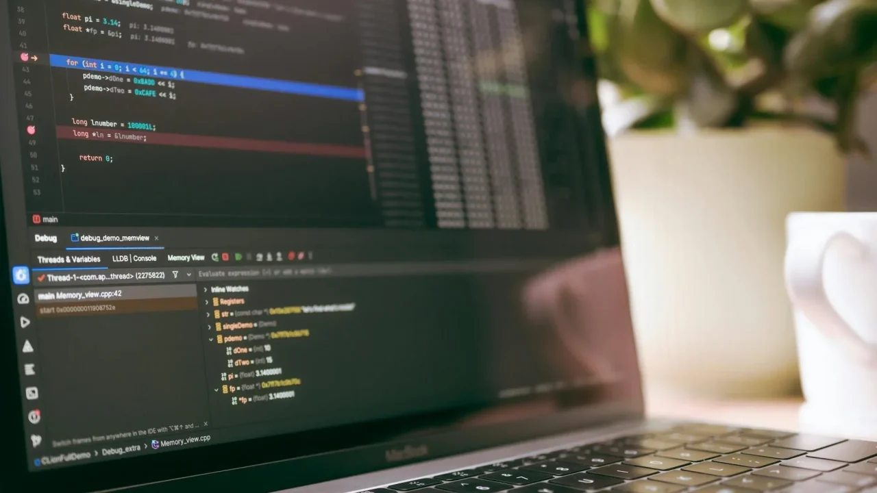 Programming Code Laptop Screen
