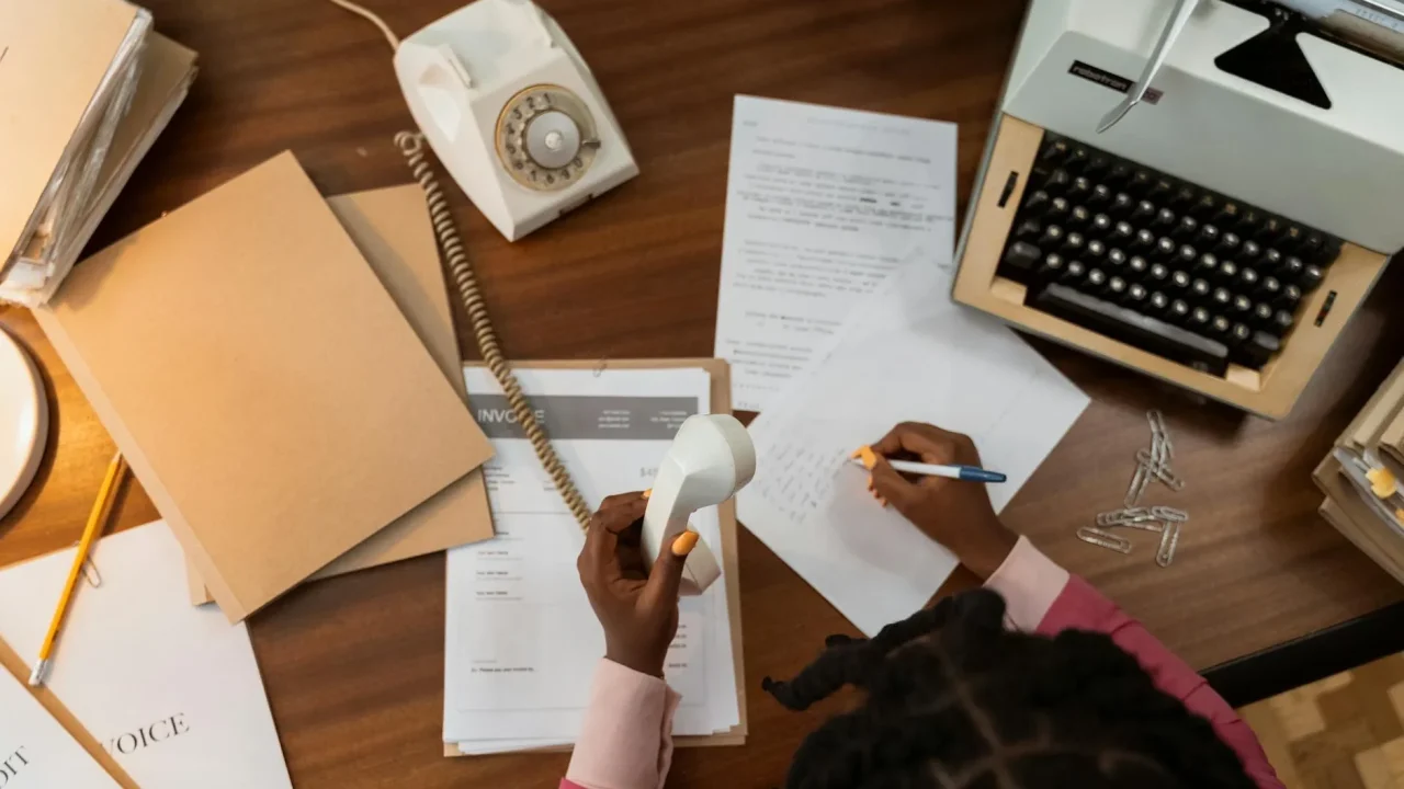 Resume Writing Office Desk