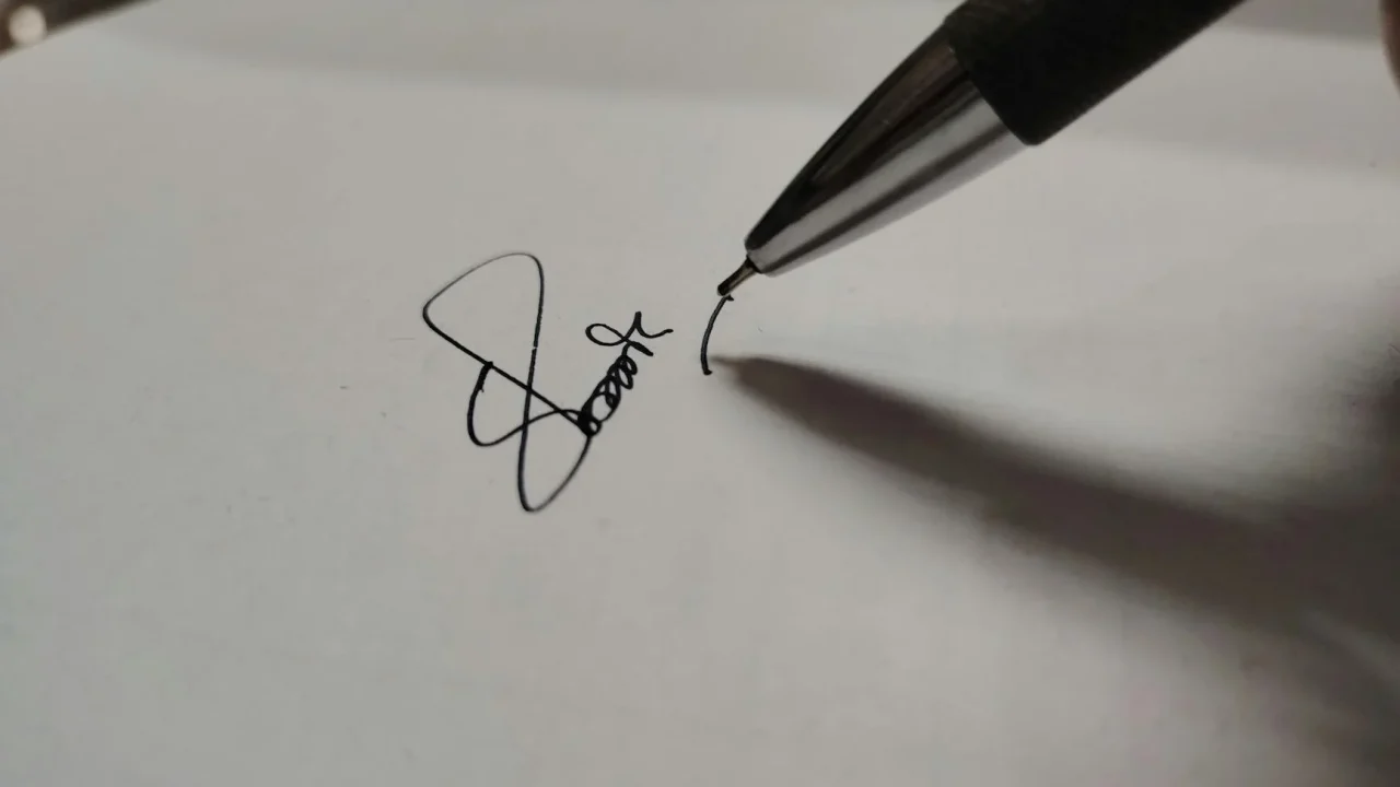 Resume Writing Pen