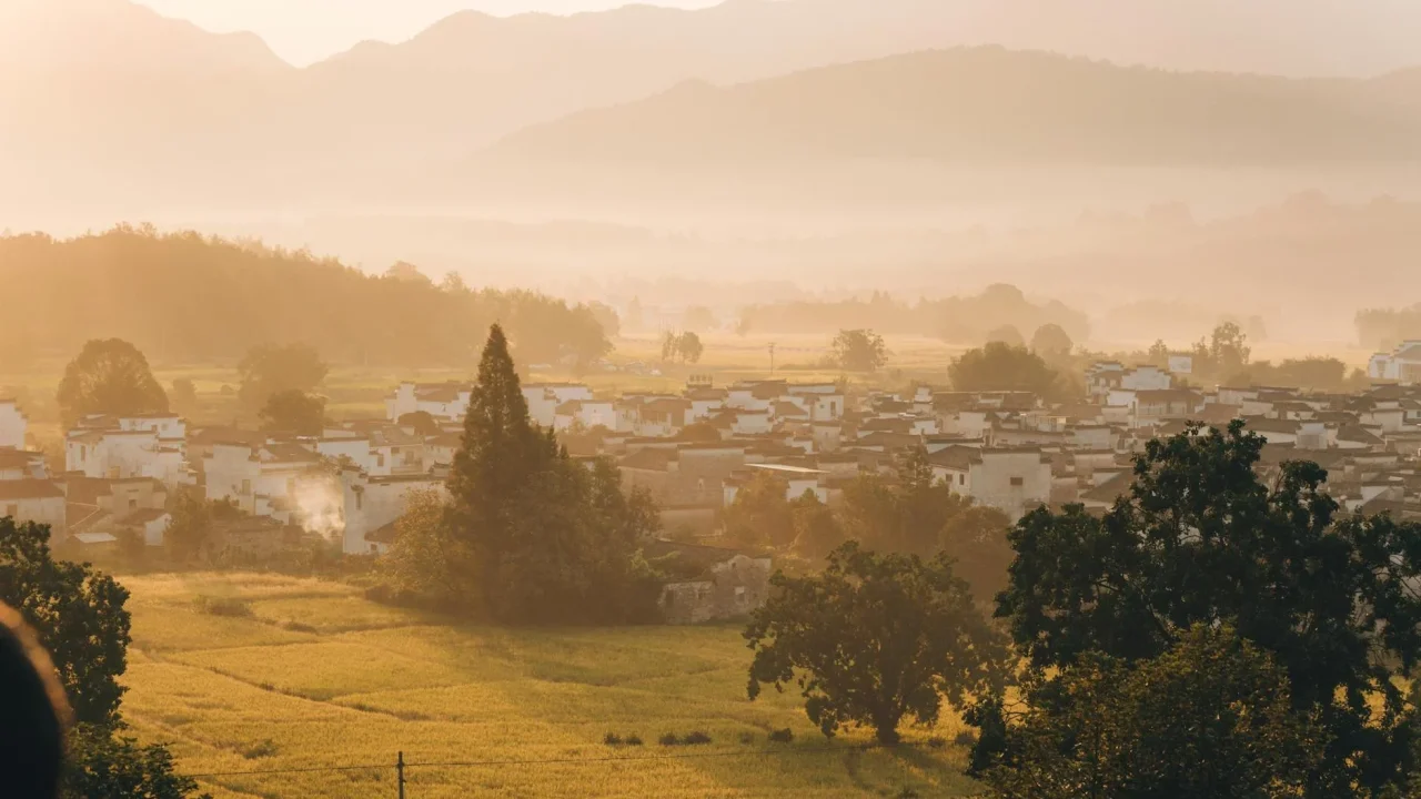 Rural Field Sunrise Village