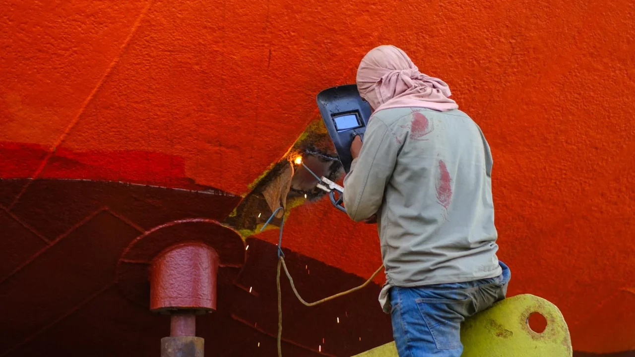 Shipyard Ship Construction