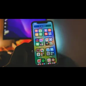 Smartphone App Laptop Screen