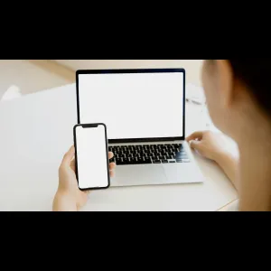 Smartphone Laptop Screen