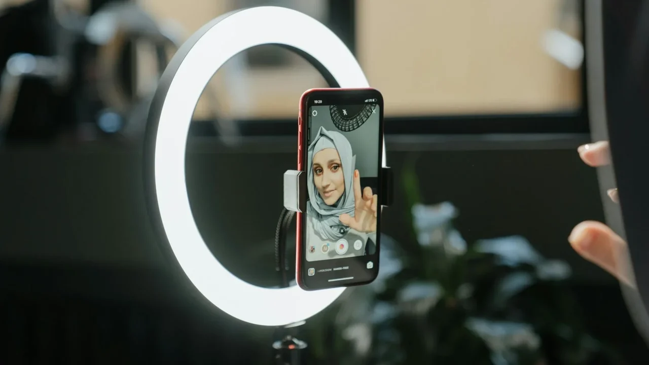 Smartphone Social Media Ring Light