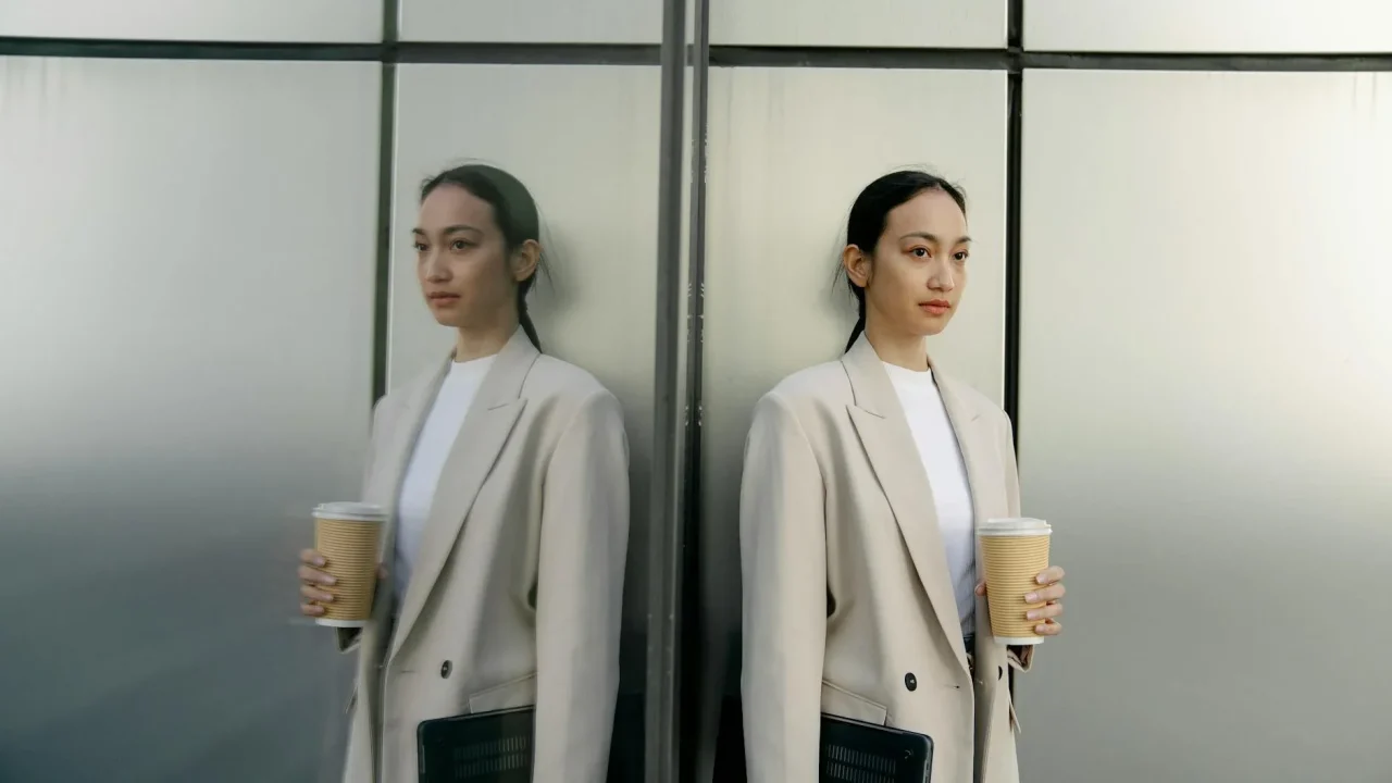 Tired Worker Coffee Break