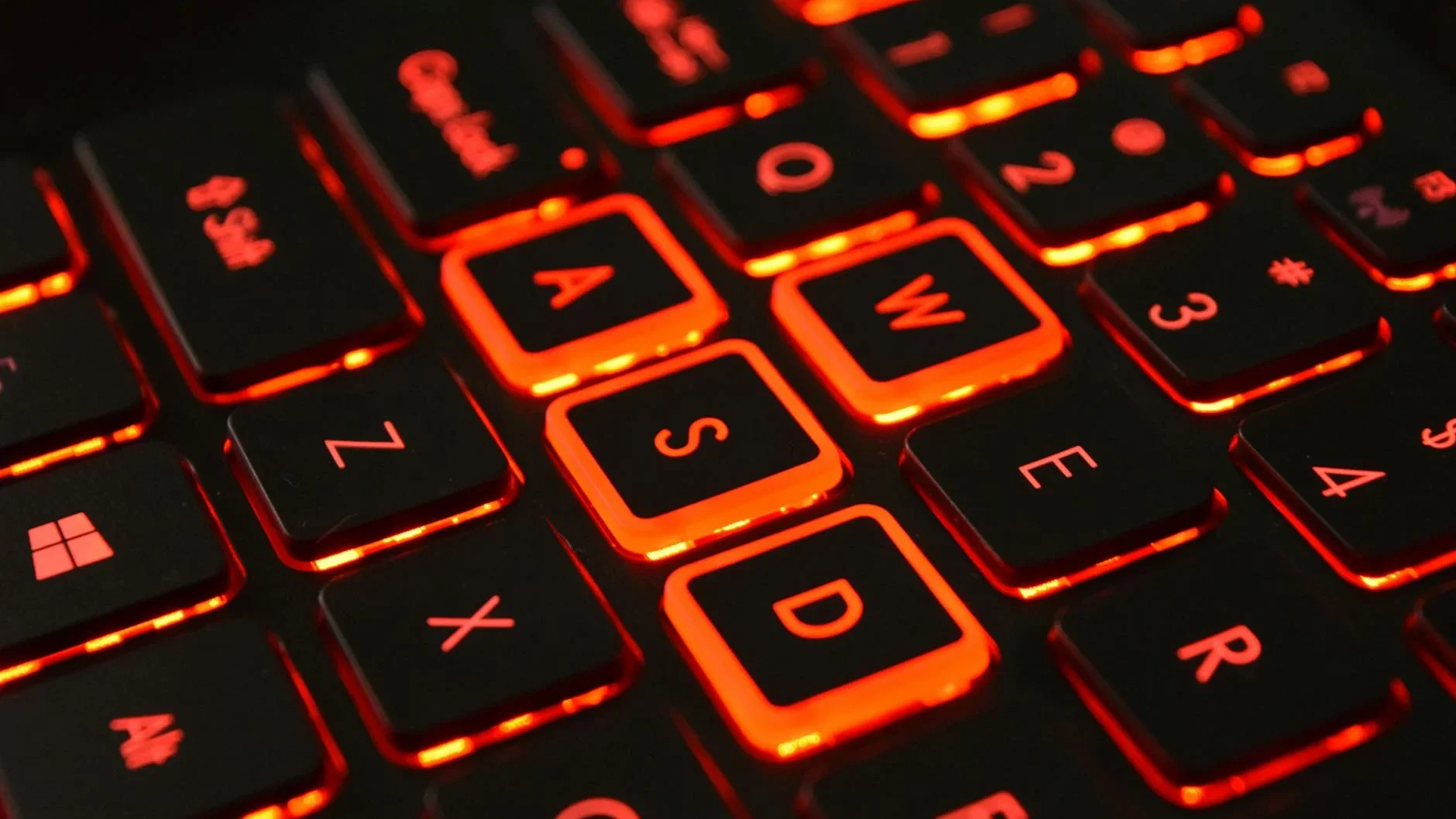 Typing Keyboard User Interface