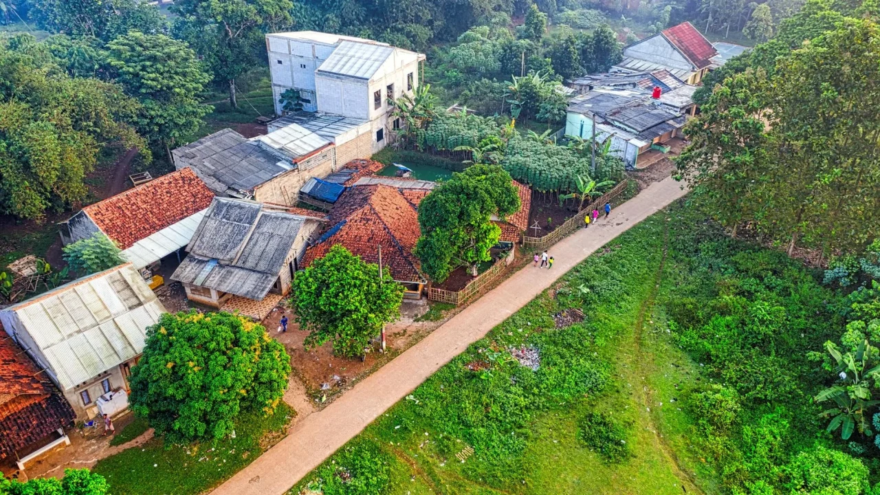 Village Landscape Happy Community