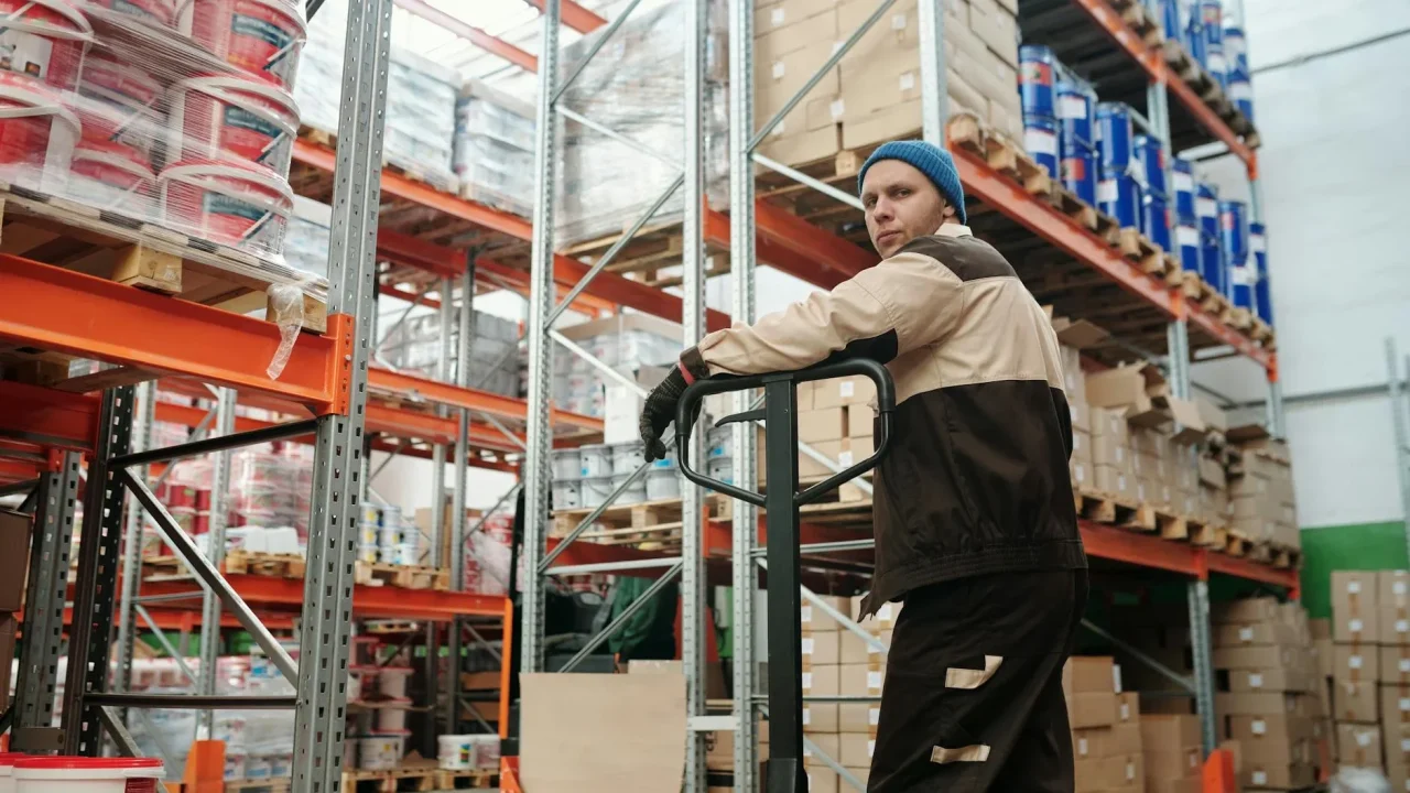 Warehouse Cargo Ship Logistics Worker