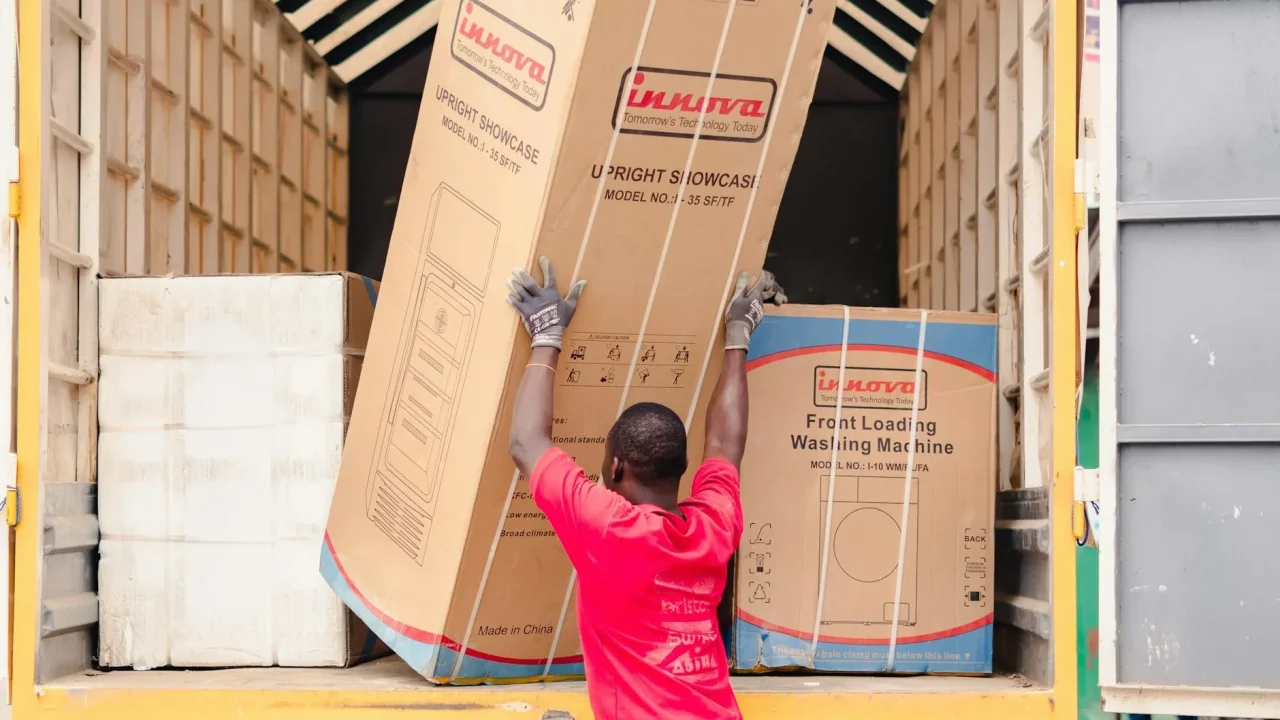 Warehouse Delivery Truck